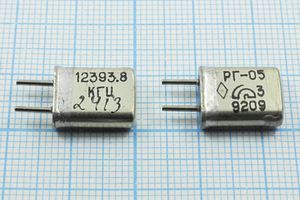 Кварцевый резонатор 12,3938 МГц - 12393,8 HC25U 15 15/-10~60C РГ05МА-14БВ 1Г