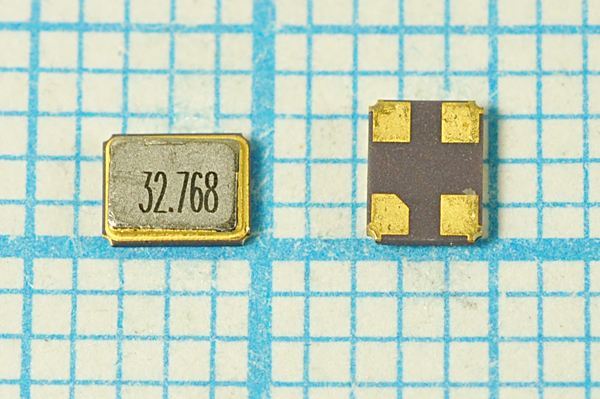 Кварцевый резонатор 32,768 МГц - 32768 SMD03225C4 12 10 /-40~85C SM3S 1Г