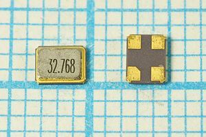 Кварцевый резонатор 32,768 МГц - 32768 SMD03225C4 12 10 /-40~85C SM3S 1Г