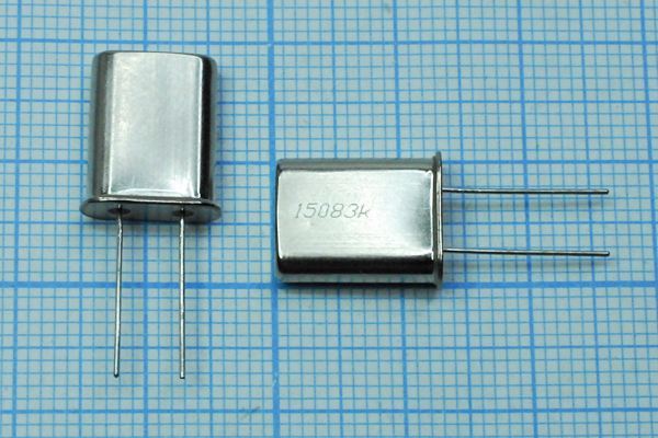 Кварцевый резонатор 15,083 МГц - 15083 HC49U S 30 40/-40~70C РП97МД-8ВТ 1Г