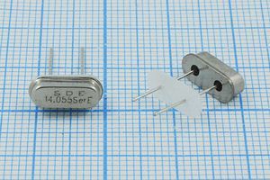 Кварцевый резонатор 14,055 МГц - 14055 HC49S3 S 10 30/-40~85C 49S[SDE] 1Г +IS