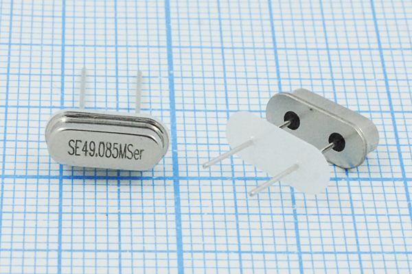 Кварцевый резонатор 49,085 МГц - 49085 HC49S3 S 10 30/-40~85C 49S[SDE] 3Г +IS