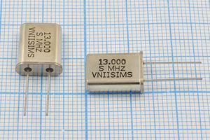 Кварцевый резонатор 13 МГц - 13000 HC49U S 15 30/-40~70C РПК01МД-6ВС 1Г Кварцевый резонатор 13 МГц - 13000 HC49U S 15 30/-40~70C РПК01МД-6ВС 1Г