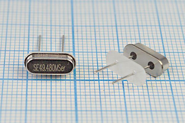Кварцевый резонатор 49,48 МГц - 49480 HC49S3 S 10 30/-40~85C 49S[SDE] 3Г +IS