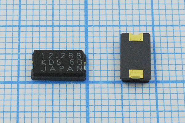 Кварцевый резонатор 12,288 МГц - 12288 SMD08045C2 12 30 DSX840G 1Г (12.288)