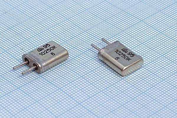 Кварцевый резонатор 10,25 МГц - 10250 HC50U МА 1Г