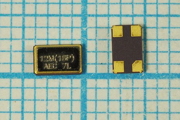 Кварцевый резонатор 12 МГц - 12000 SMD04025C4 18 30 30/-20~70C SX-4025 1Г