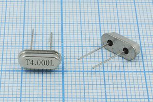 Кварцевый резонатор 4 МГц - 4000 HC49S3 30 20 30/-40~85C S[FT] 1Г (T4.000L)