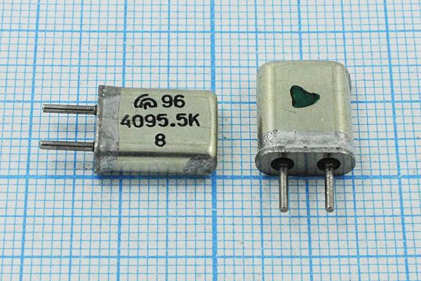 Кварцевый резонатор 4,0955 МГц - 4095,5 HC25U S МА 1Г