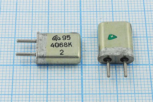 Кварцевый резонатор 4,068 МГц - 4068 HC25U S МА 1Г