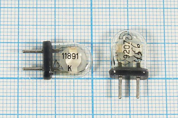 Кварцевый резонатор 11,8917 МГц - 11891,7 КА 5 10/-10~60C К1-4АМ 1Г