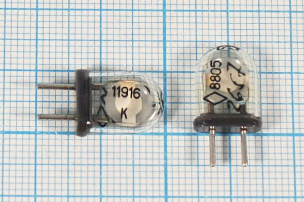 Кварцевый резонатор 11,9167 МГц - 11916,7 КА 5 10/-10~60C К1-4АМ 1Г