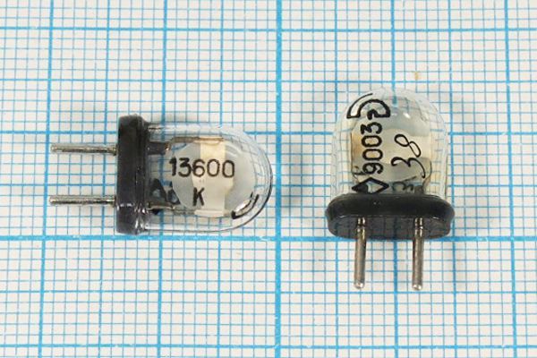 Кварцевый резонатор 13,6 МГц - 13600 КА 5 20/-40~70C К1-4ВП 1Г
