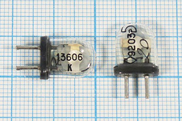 Кварцевый резонатор 13,6062 МГц - 13606,2 КА 5 10/-10~60C К1-4АМ 1Г