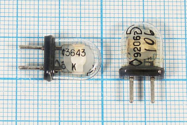 Кварцевый резонатор 13,6437 МГц - 13643,7 КА 5 10/-10~60C К1-4АМ 1Г