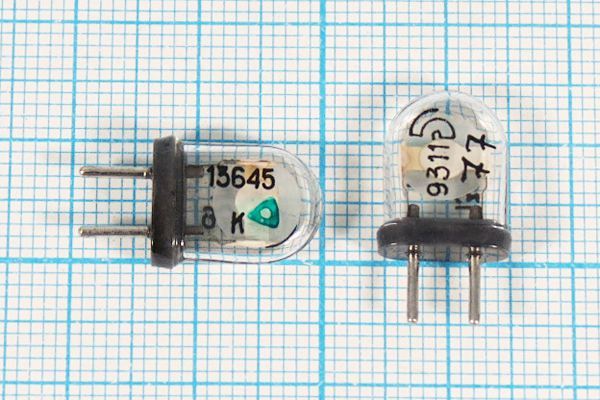 Кварцевый резонатор 13,6458 МГц - 13645,8 КА 5 10/-10~60C К1-4АМ 1Г