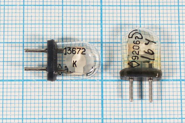 Кварцевый резонатор 13,6729 МГц - 13672,9 КА 5 10/-10~60C К1-4АМ 1Г