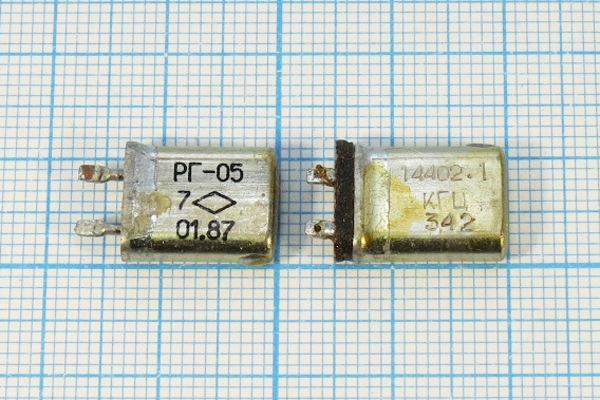 Кварцевый резонатор 14,4021 МГц - 14402,1 МВ РГ05МВ 1Г