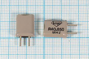 Кварцевый резонатор 40,85 МГц - 40850 HC25U +SL[13456кГц] (R40.85M KOYO)