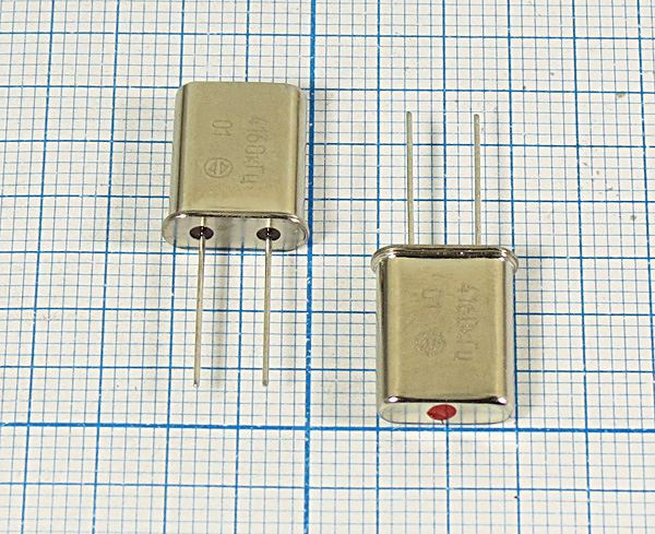 Кварцевый резонатор 4,16 МГц - 4160 HC49U S 15 РК374МД 1Г