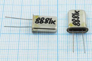 Кварцевый резонатор 8,881 МГц - 8881 HC43U S МД ХСР 1Г Кварцевый резонатор 8,881 МГц - 8881 HC43U S МД ХСР 1Г