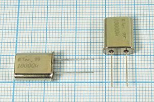 Кварцевый резонатор 10 МГц - 10000 HC49U S РК374МД 1Г (R.Tec) Кварцевый резонатор 10 МГц - 10000 HC49U S РК374МД 1Г (R.Tec)