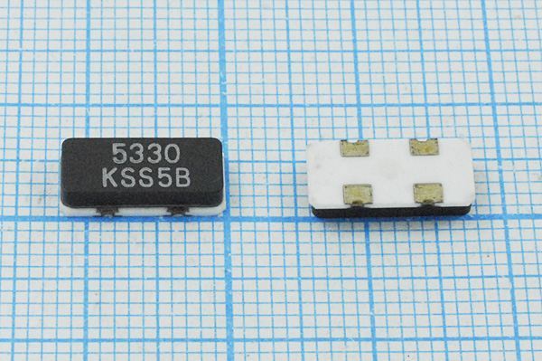 Кварцевый резонатор 5,33 МГц - 5330 SMD12055C4 /-40~150C CX1255GA 1Г (KSS5B)