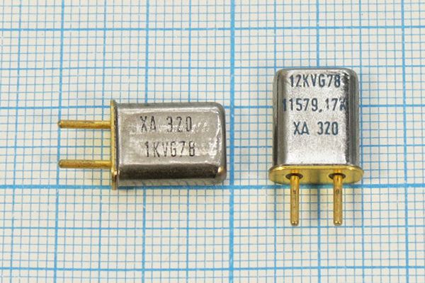 Кварцевый резонатор 11,57917 МГц - 11579,17 HC50U 32 1Г (XA320)