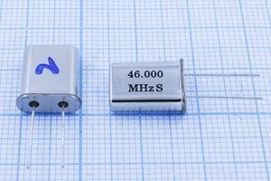 Кварцевый резонатор 46 МГц - 46000 HC49U S 20 20/-20~70C U[FT] 3Г(46,0MHz S)