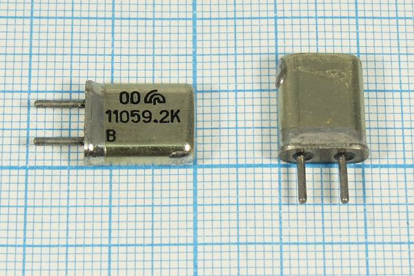 Кварцевый резонатор 11,0592 МГц - 11059,2 HC25U МА 1Г