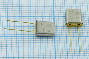 Кварцевый резонатор 91,25 МГц - 91250 UM1 S 5Г Кварцевый резонатор 91,25 МГц - 91250 UM1 S 5Г