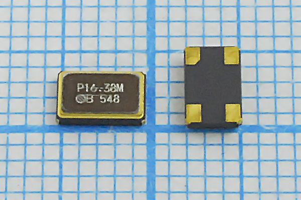 Кварцевый резонатор 16,384 МГц - 16384 SMD05032C4 10 10 /-20~70C 1Г (P16.38M)