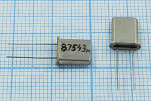 Кварцевый резонатор 87,543 МГц - 87543 HC45U S ХСР 5Г