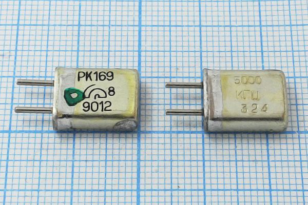 Кварцевый резонатор 5 МГц - 5000 HC25U РК169МА 1Г
