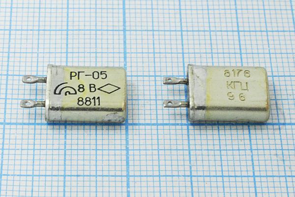 Кварцевый резонатор 8,176 МГц - 8176 МВ РГ05МВ 1Г