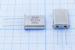 Кварцевый резонатор 40,21 МГц - 40210 HC49U 20 30 50/-40~85C 9U 3Г (SZJF40,210) Кварцевый резонатор 40,21 МГц - 40210 HC49U 20 30 50/-40~85C 9U 3Г (SZJF40,210)