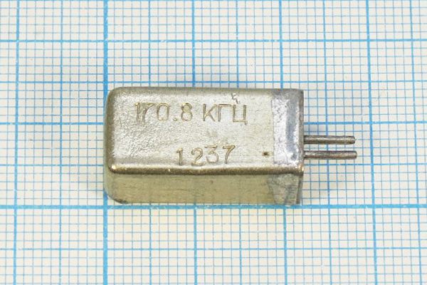 Кварцевый резонатор 0,1708 МГц - 170,8 УВ 1Г 11x11x22