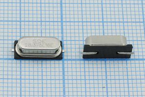 Кварцевый резонатор 28,375 МГц - 28375 SMD49S4 16 10 30/-40~85C 49S-SMD 1Г
