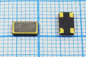 Кварцевый резонатор 9,216 МГц - 9216 SMD06035C4 12 10 30/-40~85C SMD0603(4P) 1Г Кварцевый резонатор 9,216 МГц - 9216 SMD06035C4 12 10 30/-40~85C SMD0603(4P) 1Г