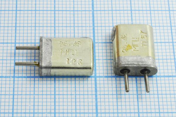 Кварцевый резонатор 26,48 МГц - 26480 HC25U S МА 3Г (26.48 МГЦ)