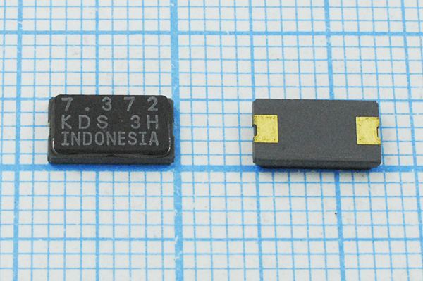 Кварцевый резонатор 7,3728 МГц - 7372,8 SMD08045C2 10 30 /-40~85C DSX840GT 1Г KDS