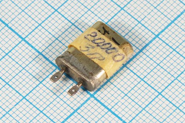 Кварцевый резонатор 20 МГц - 20000 МВ РГ05МВ 3Г