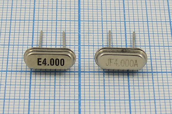 Кварцевый резонатор 4 МГц - 4000 HC49S3 16 1Г (разная)