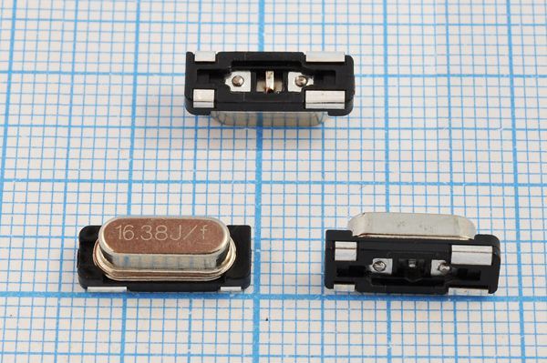 Кварцевый резонатор 16,384 МГц - 16384 SMD13250M4 30 30 50/-40~85C SMU5 1Г