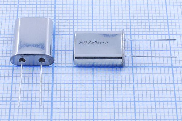 Кварцевый резонатор 8,072 МГц - 8072 HC49U S 30 40/-40~70C РП97МД-8ВТ 1Г