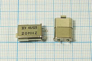 Кварцевый резонатор 20 МГц - 20000 SMC49U 30 30 1Г (IEV 20MHZ) Кварцевый резонатор 20 МГц - 20000 SMC49U 30 30 1Г (IEV 20MHZ)