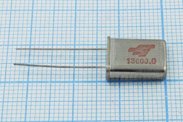 Кварцевый резонатор 13,6 МГц - 13600 HC49U 1Г (13600.0)