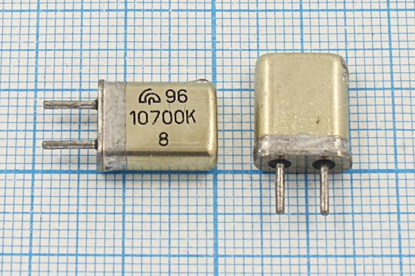 Кварцевый резонатор 10,7 МГц - 10700 HC25U МА 1Г
