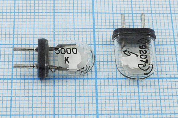 Кварцевый резонатор 5 МГц - 5000 КА 5 10/-10~60C РК100-4АМ 1Г