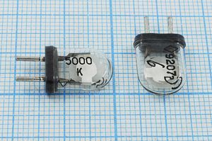 Кварцевый резонатор 5 МГц - 5000 КА 5 10/-10~60C РК100-4АМ 1Г